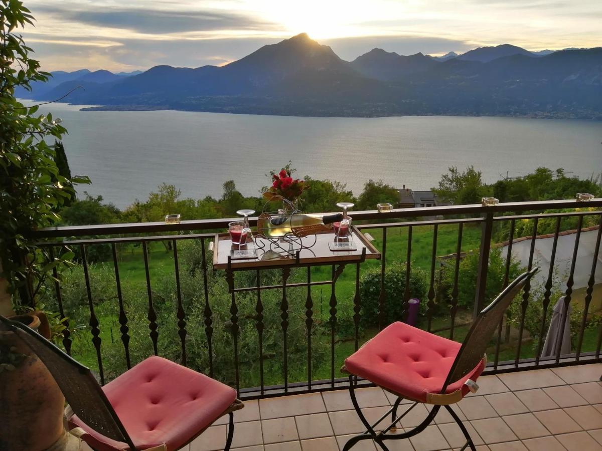 B&B Da Paolo Con Vista Lago Di Garda 산 제노 디 몬타냐 외부 사진
