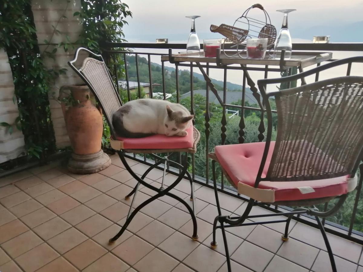B&B Da Paolo Con Vista Lago Di Garda 산 제노 디 몬타냐 외부 사진