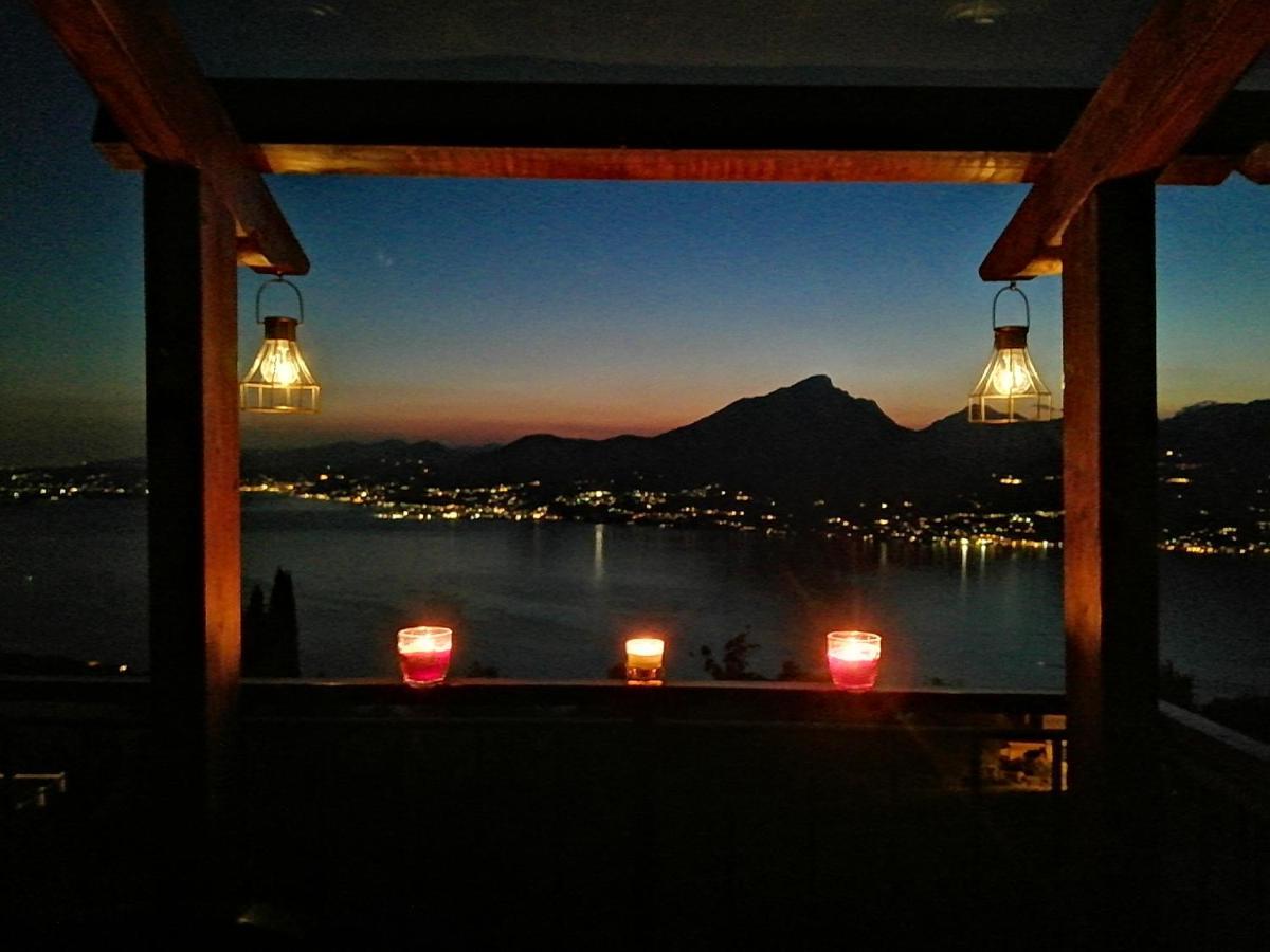 B&B Da Paolo Con Vista Lago Di Garda 산 제노 디 몬타냐 외부 사진